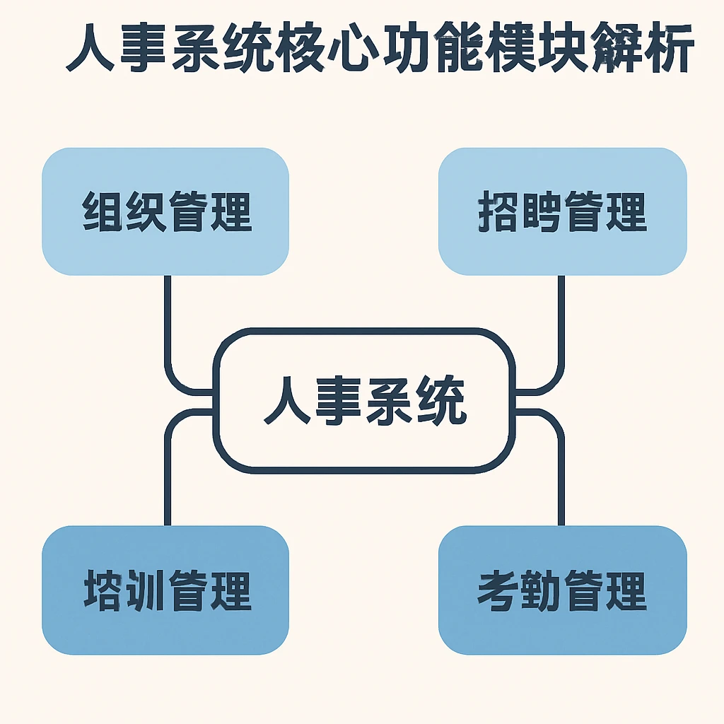 人事系统核心功能模块解析