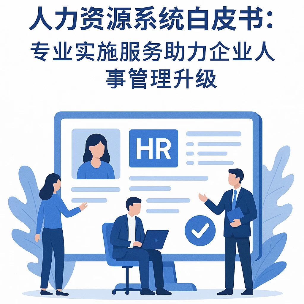 人力资源系统白皮书：专业实施服务助力企业人事管理升级