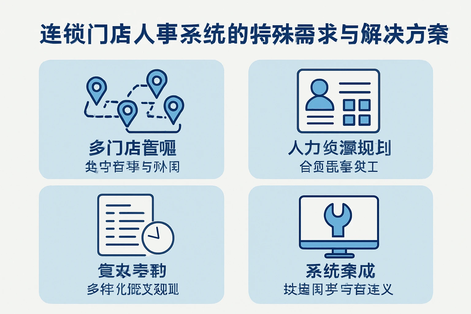 连锁门店人事系统的特殊需求与解决方案