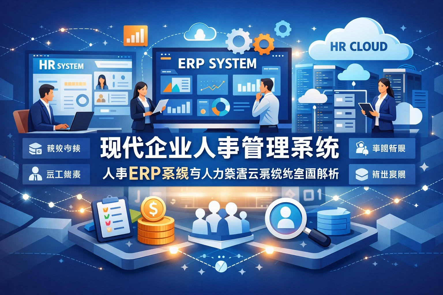 现代企业人事管理系统、人事ERP系统与人力资源云系统的全面解析
