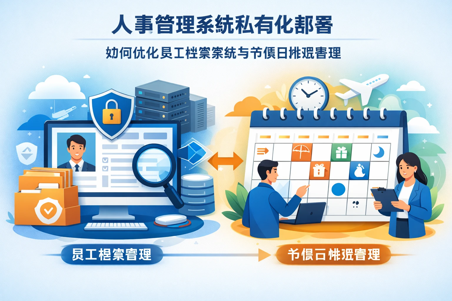 人事管理系统私有化部署如何优化员工档案系统与节假日排班管理