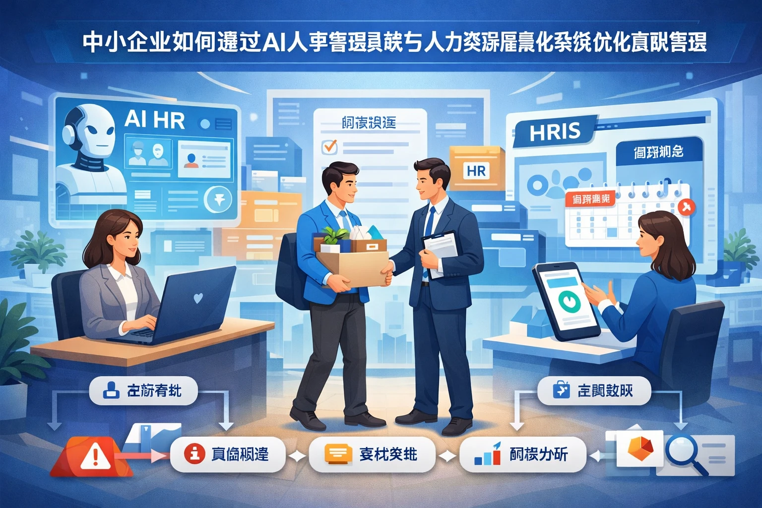 中小企业如何通过AI人事管理系统与人力资源信息化系统优化离职管理