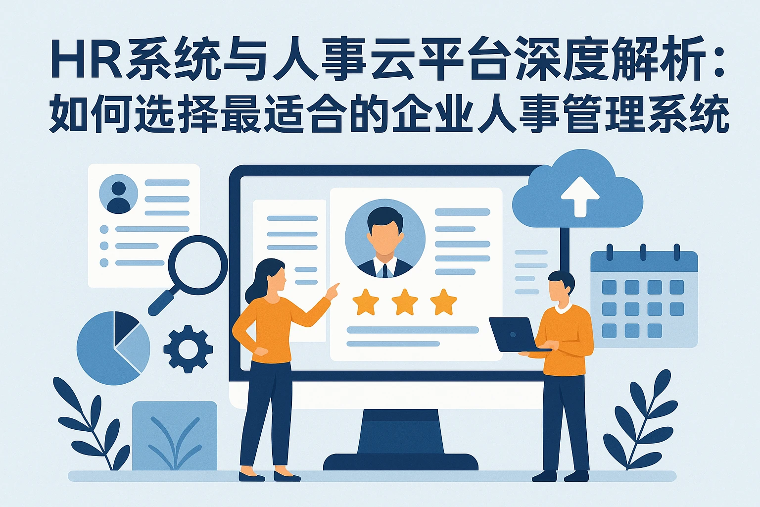 HR系统与人事云平台深度解析：如何选择最适合的企业人事管理系统
