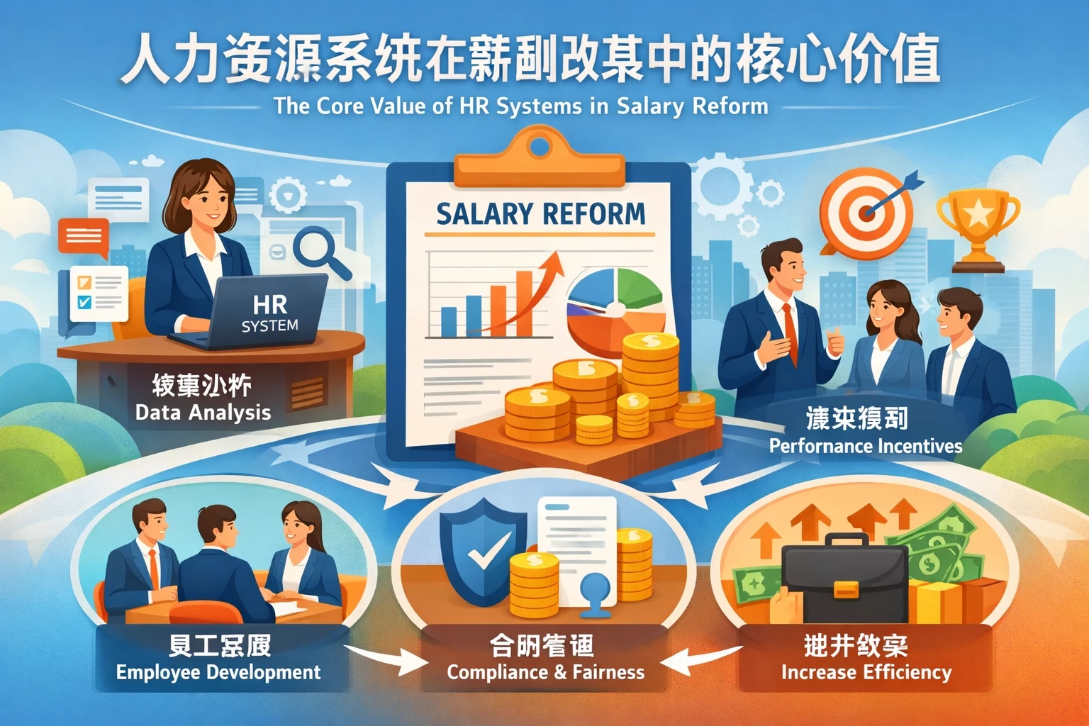人力资源系统在薪酬改革中的核心价值