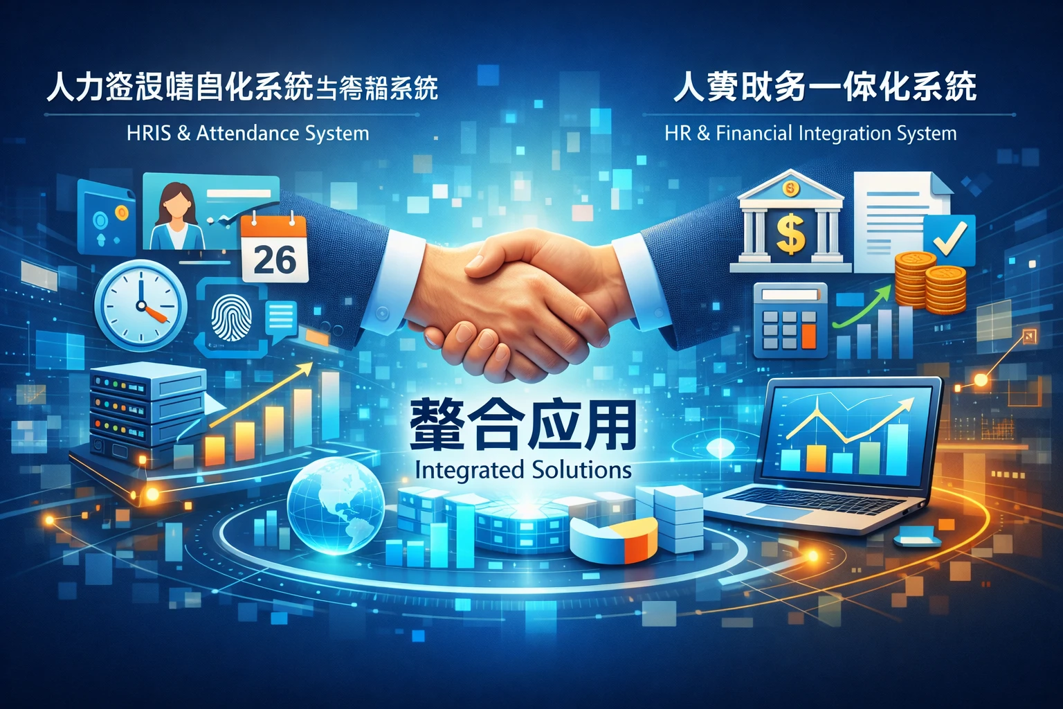 人力资源信息化系统与考勤系统、人事财务一体化系统的整合应用