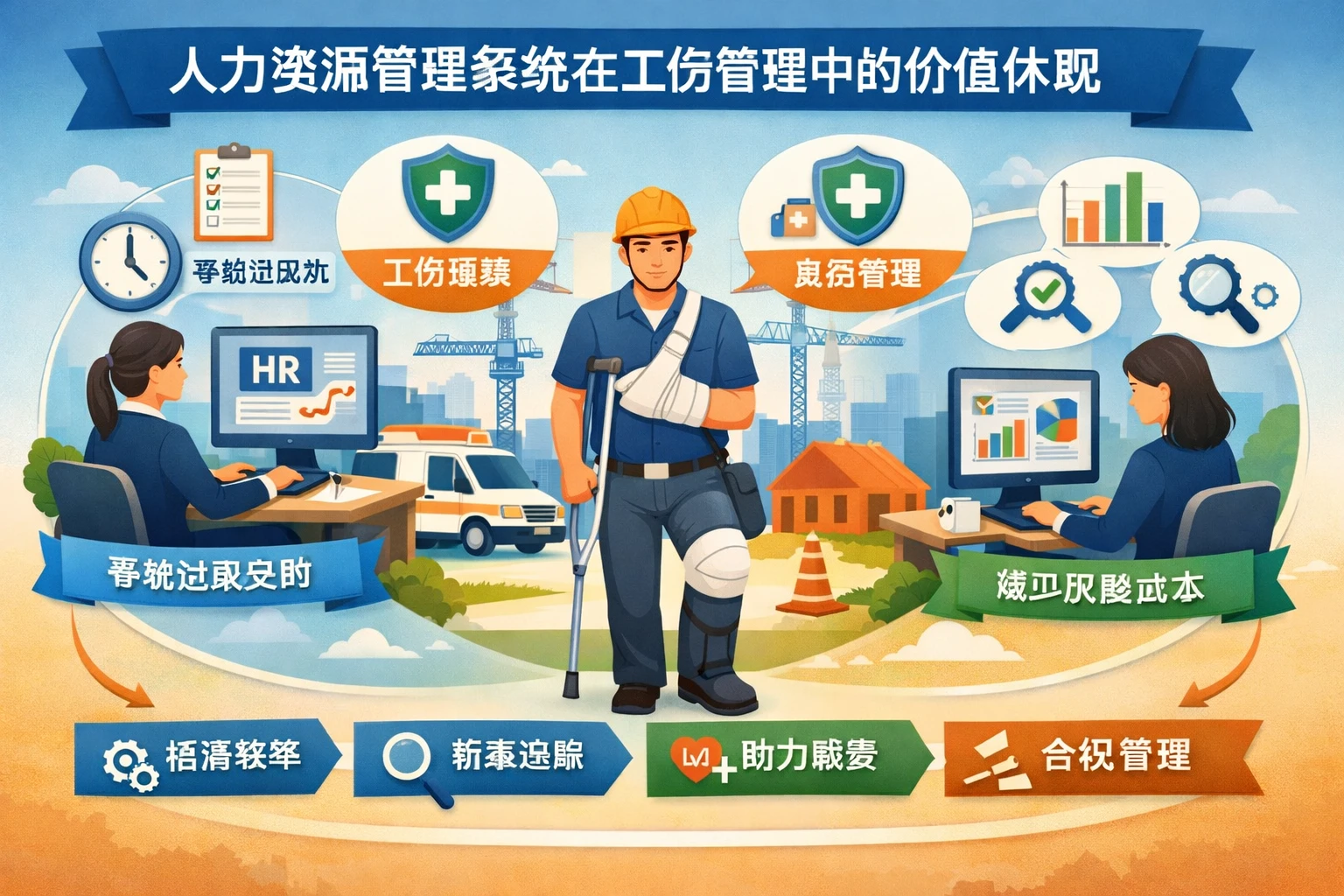 人力资源管理系统在工伤管理中的价值体现