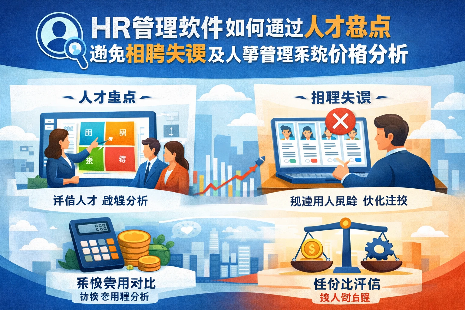 HR管理软件如何通过人才盘点避免招聘失误及人事管理系统价格分析
