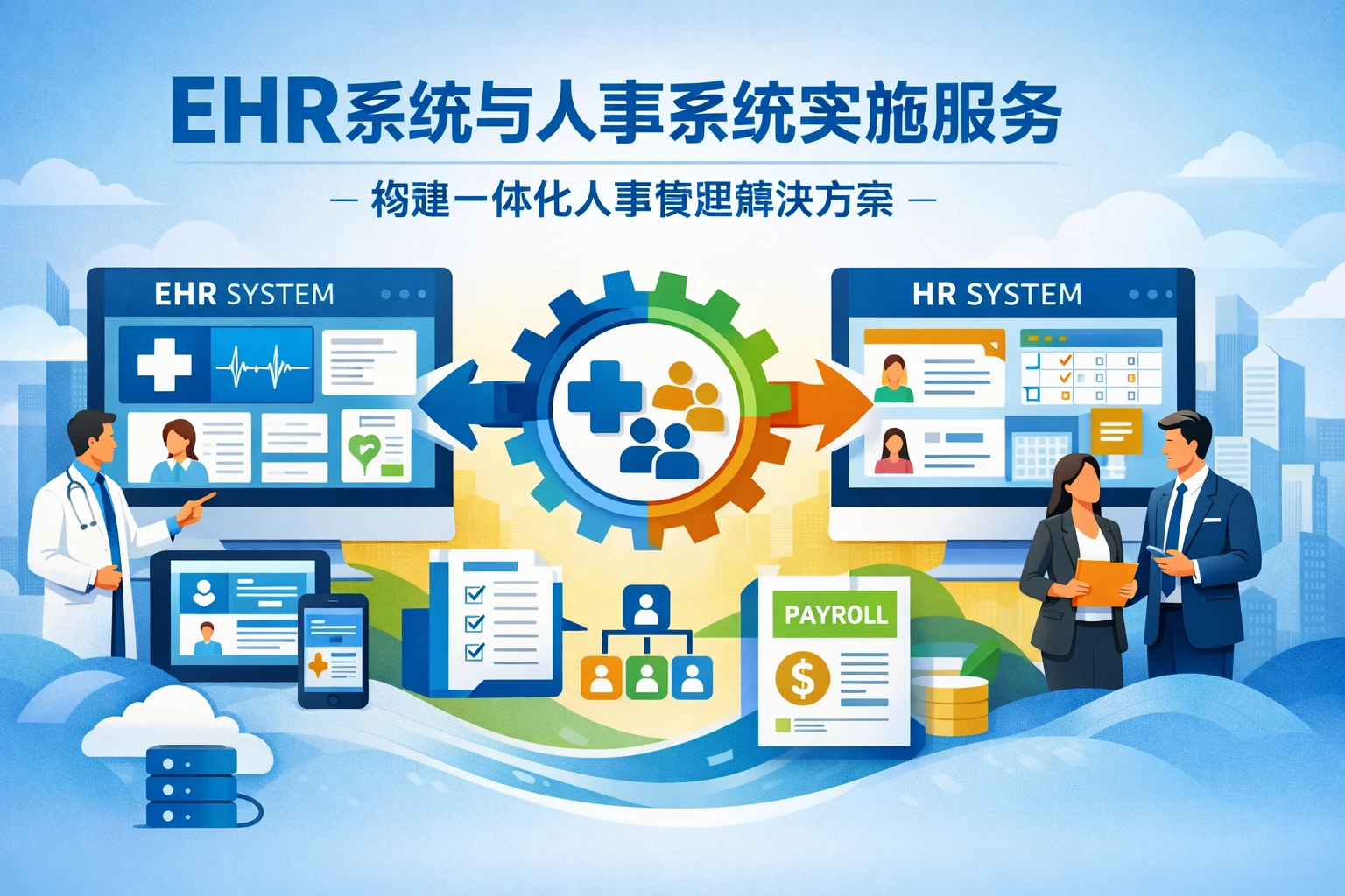 EHR系统与人事系统实施服务：构建一体化人事管理解决方案