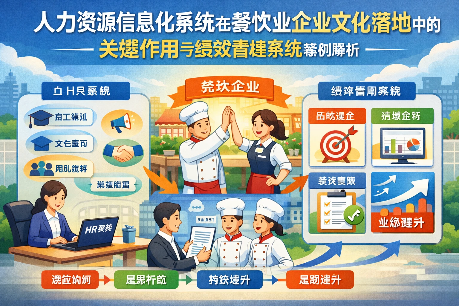 人力资源信息化系统在餐饮业企业文化落地中的关键作用与绩效管理系统案例解析