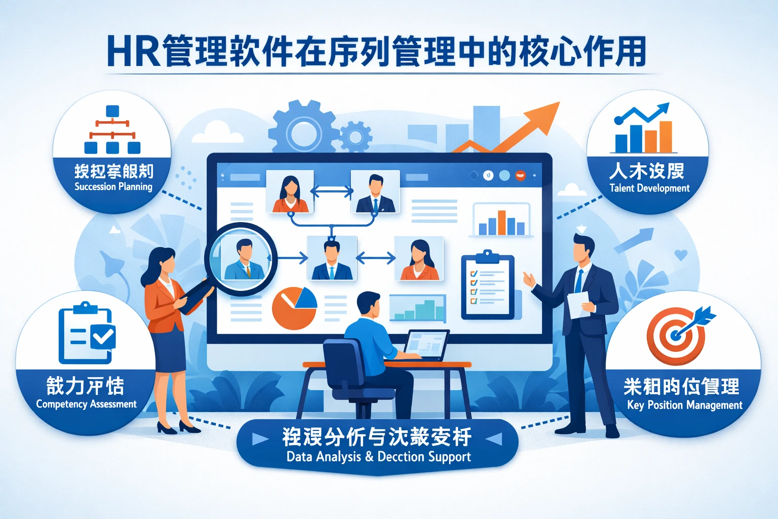 HR管理软件在序列管理中的核心作用