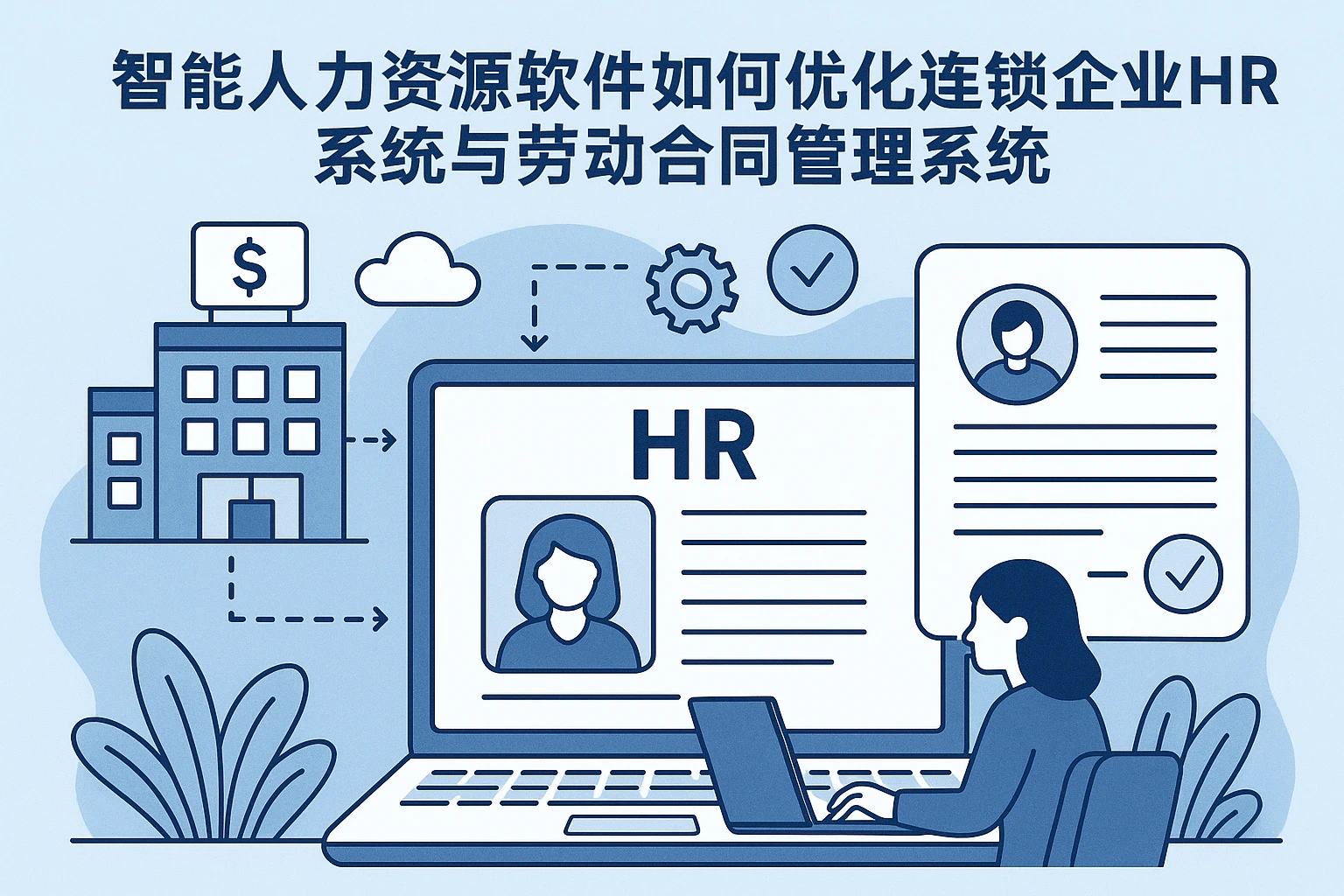 智能人力资源软件如何优化连锁企业HR系统与劳动合同管理系统