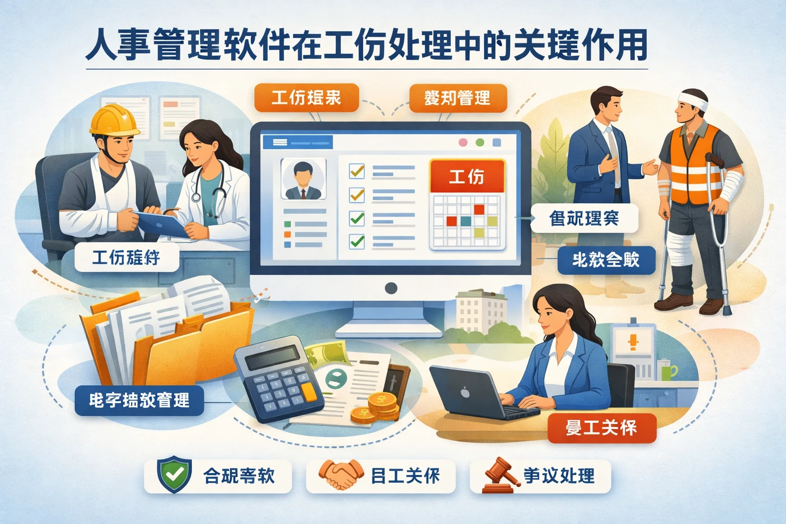 人事管理软件在工伤处理中的关键作用