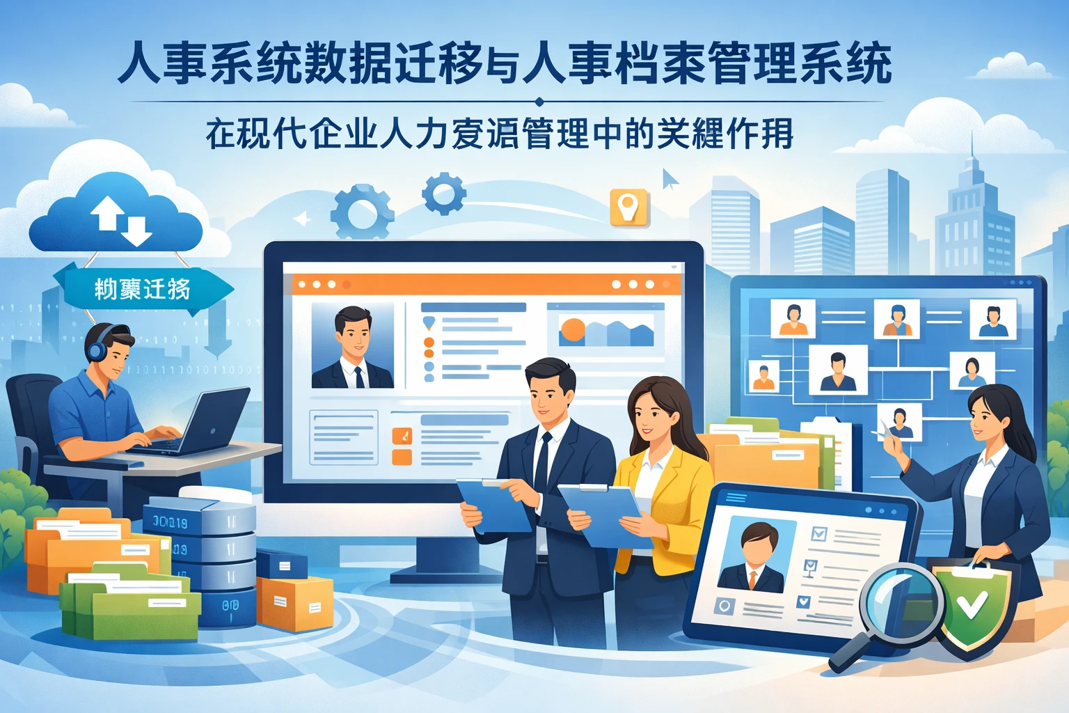 人事系统数据迁移与人事档案管理系统在现代企业人力资源管理中的关键作用