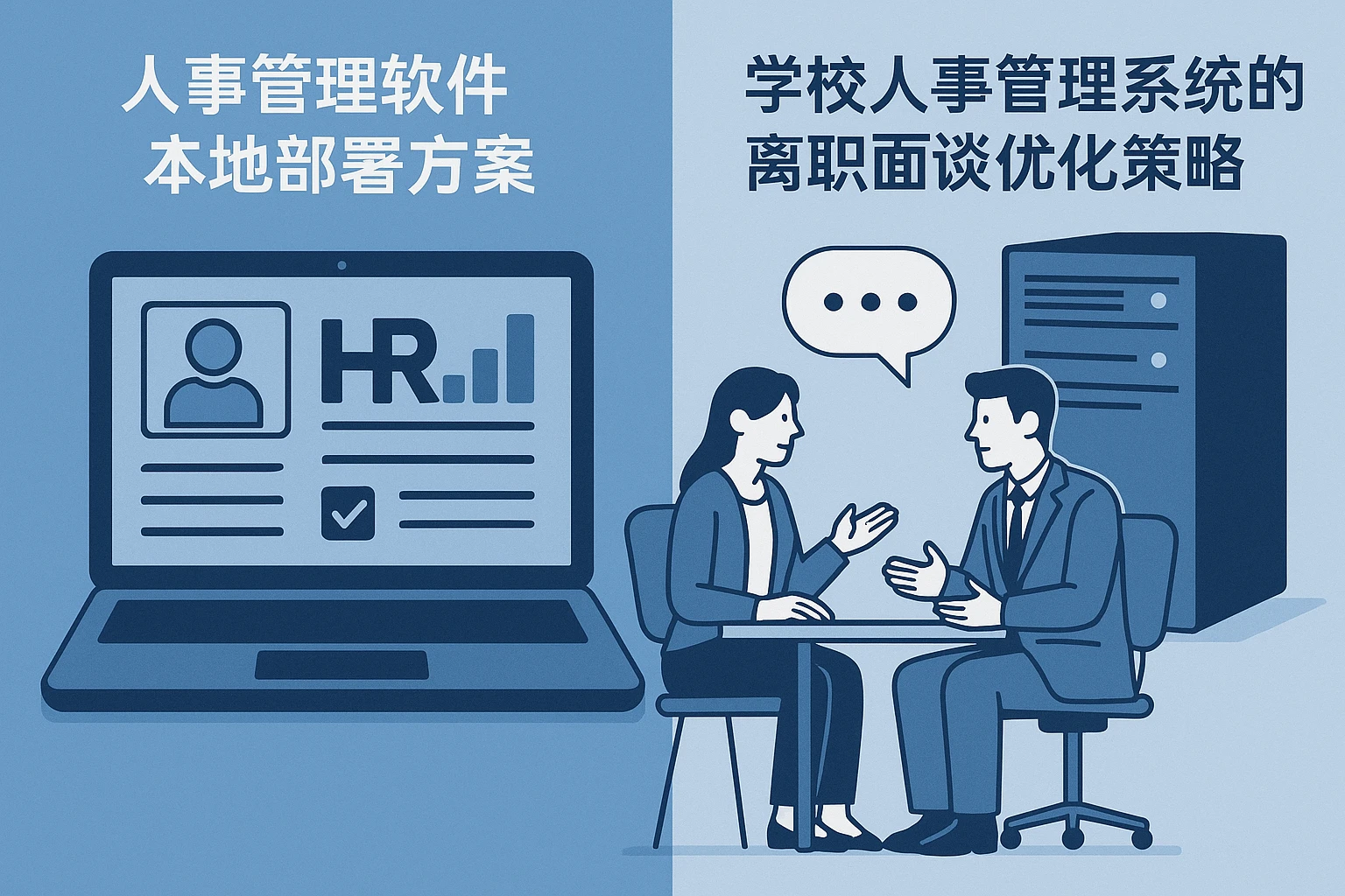 人事管理软件与本地部署方案：学校人事管理系统的离职面谈优化策略