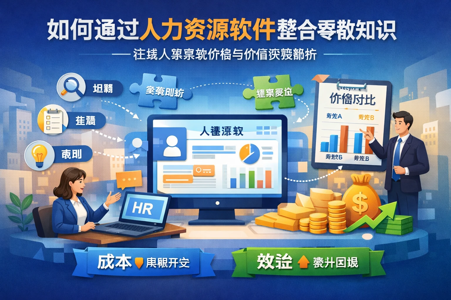 如何通过人力资源软件整合零散知识——在线人事系统价格与价值深度解析