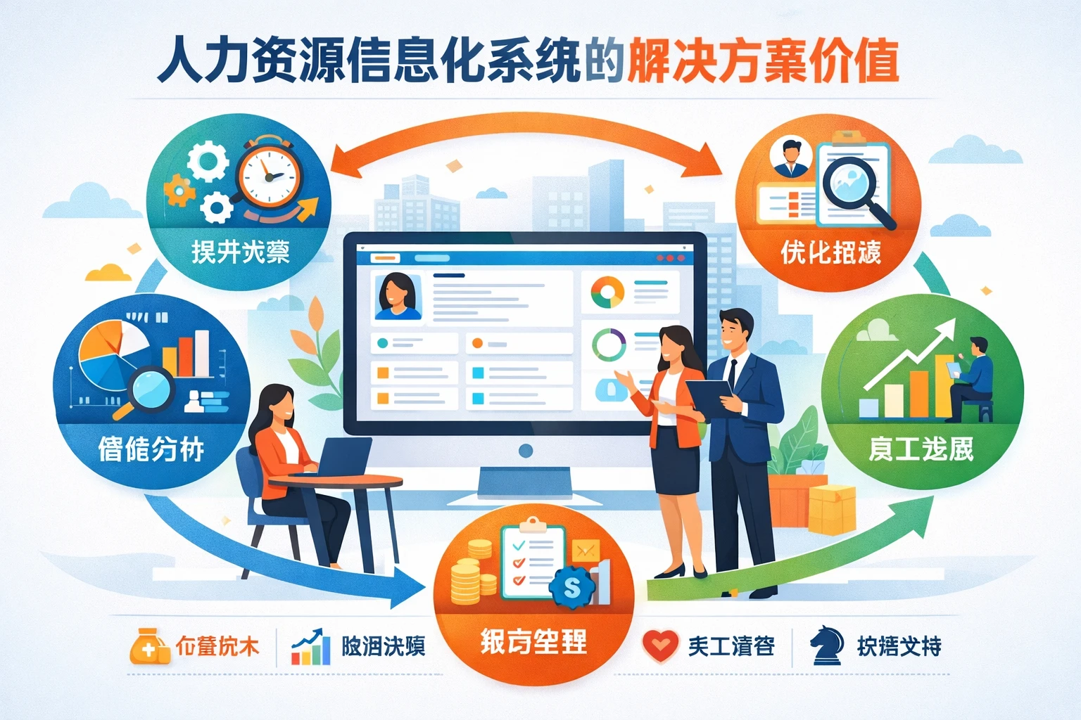 人力资源信息化系统的解决方案价值