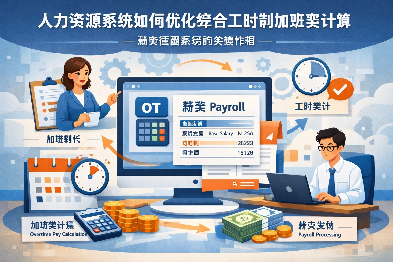 人力资源系统如何优化综合工时制加班费计算——薪资管理系统的关键作用