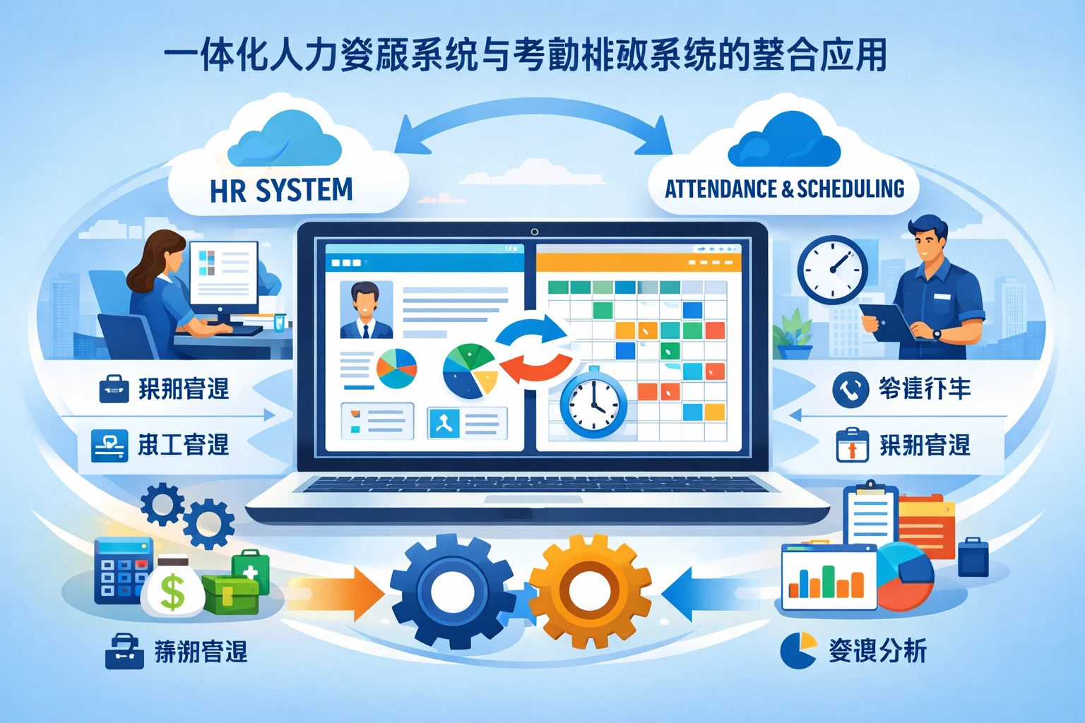 一体化人力资源系统与考勤排班系统的整合应用