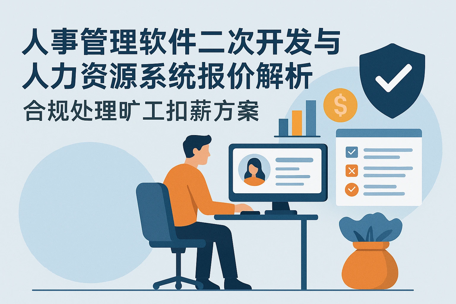 人事管理软件二次开发与人力资源系统报价解析:合规处理旷工扣薪方案