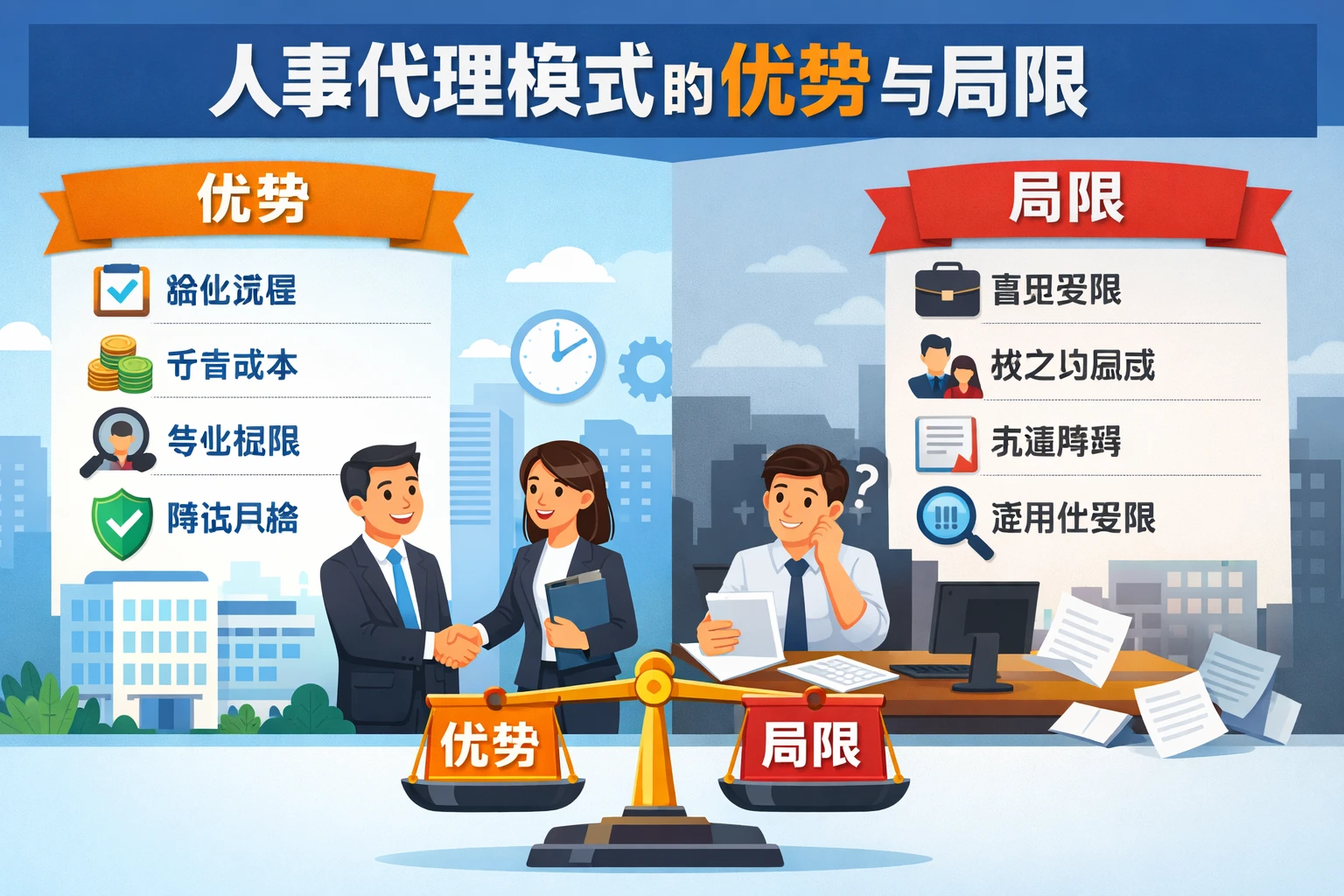人事代理模式的优势与局限