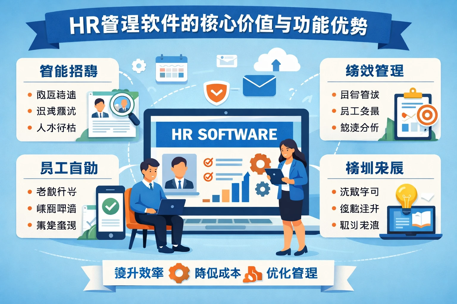 HR管理软件的核心价值与功能优势