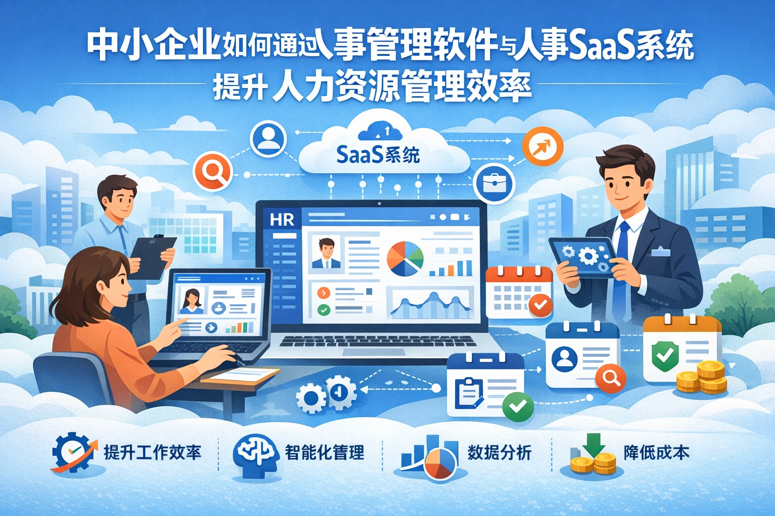 中小企业如何通过人事管理软件与人事SaaS系统提升人力资源管理效率