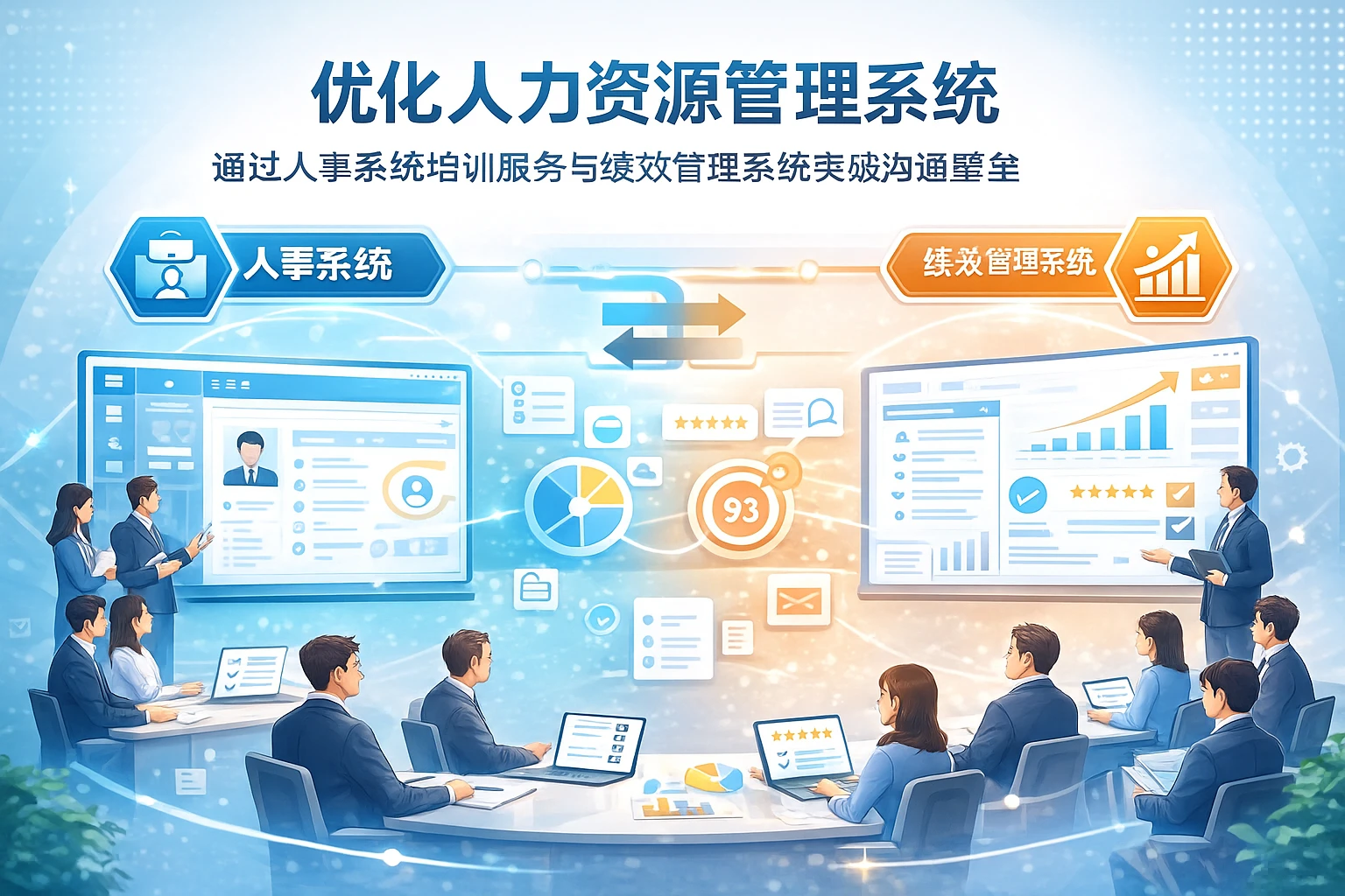 优化人力资源管理系统:通过人事系统培训服务与绩效管理系统突破沟通壁垒