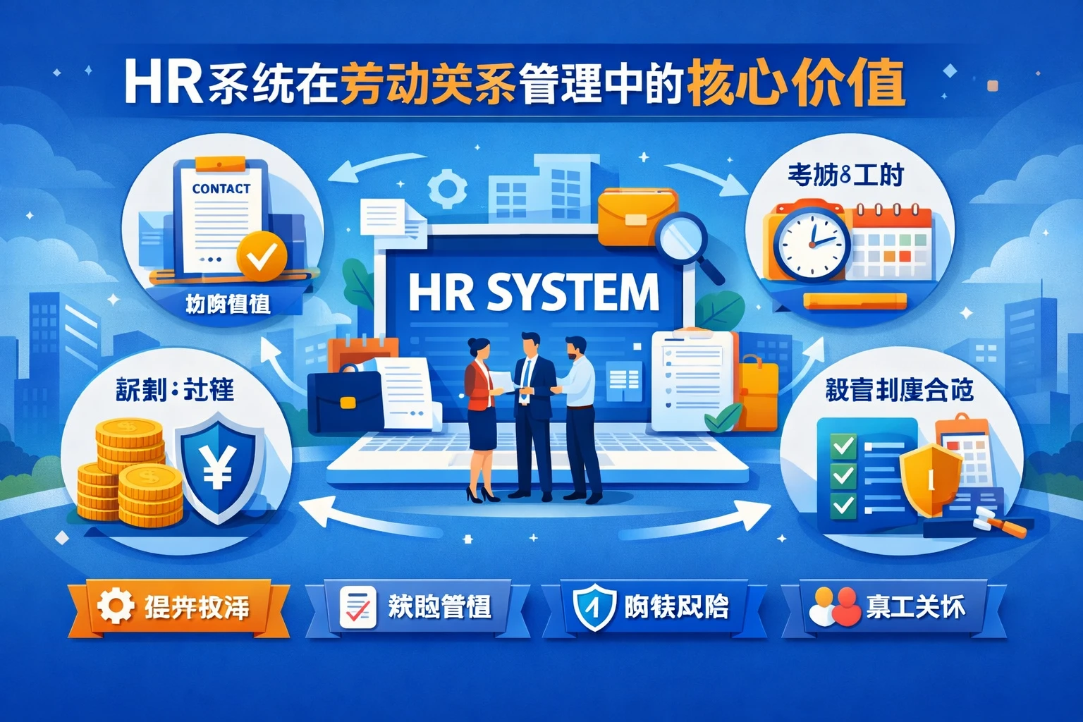 HR系统在劳动关系管理中的核心价值