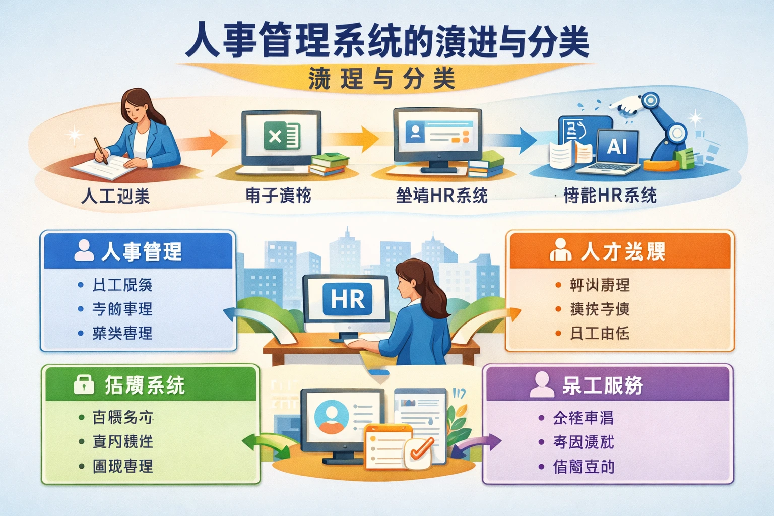 人事管理系统的演进与分类