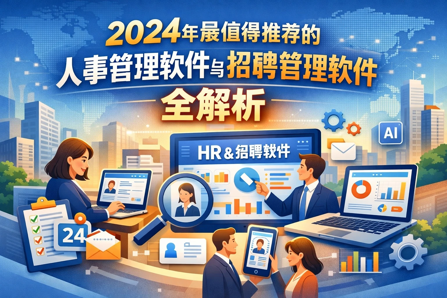 2024年最值得推荐的人事管理软件与招聘管理软件全解析