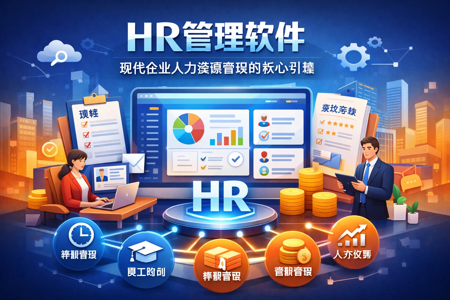HR管理软件：现代企业人力资源管理的核心引擎