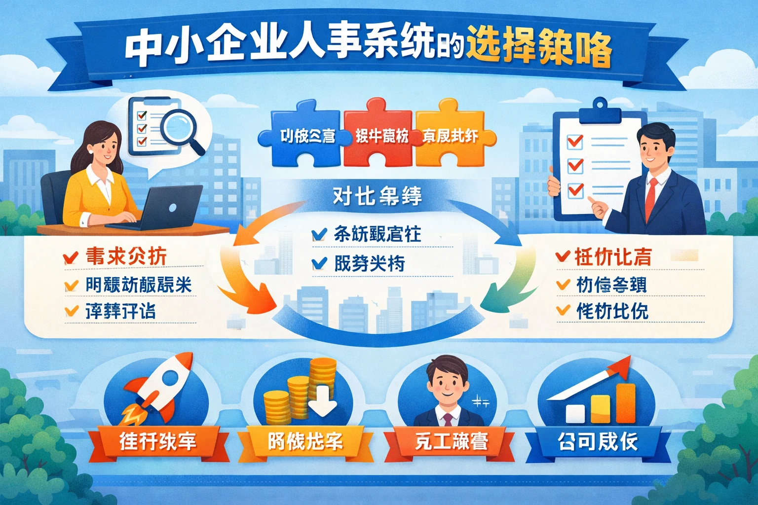 中小企业人事系统的选择策略