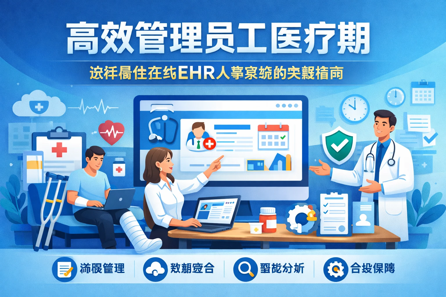 高效管理员工医疗期：选择最佳在线EHR人事系统的关键指南