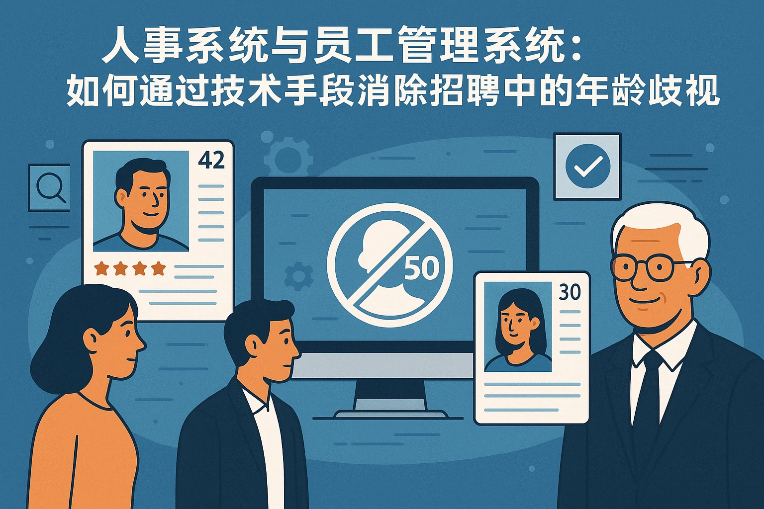 人事系统与员工管理系统:如何通过技术手段消除招聘中的年龄歧视