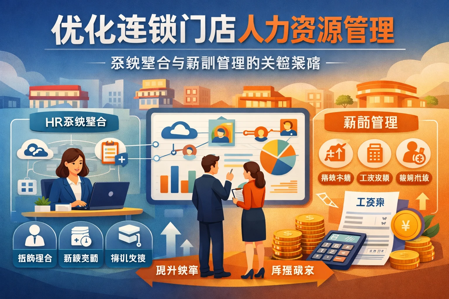 优化连锁门店人力资源管理:系统整合与薪酬管理的关键策略