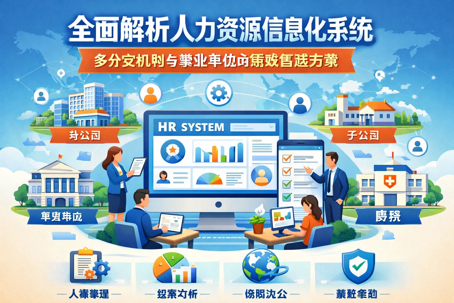 全面解析人力资源信息化系统：多分支机构与事业单位的高效管理方案