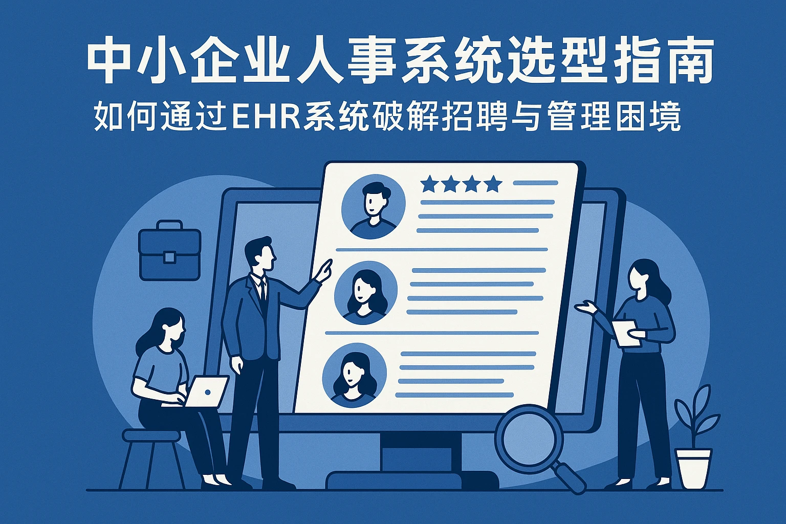 中小企业人事系统选型指南：如何通过EHR系统破解招聘与管理困境