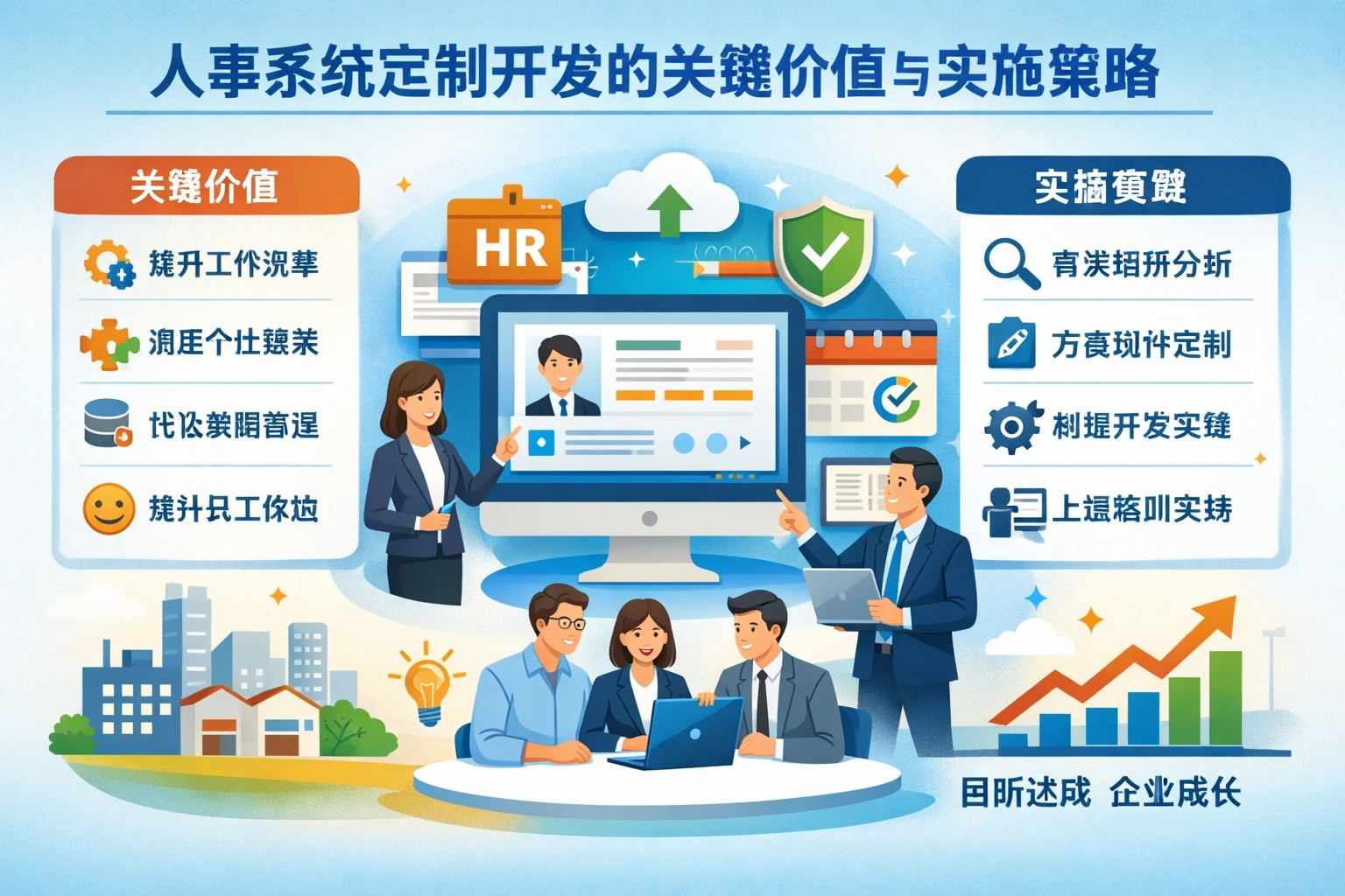 人事系统定制开发的关键价值与实施策略