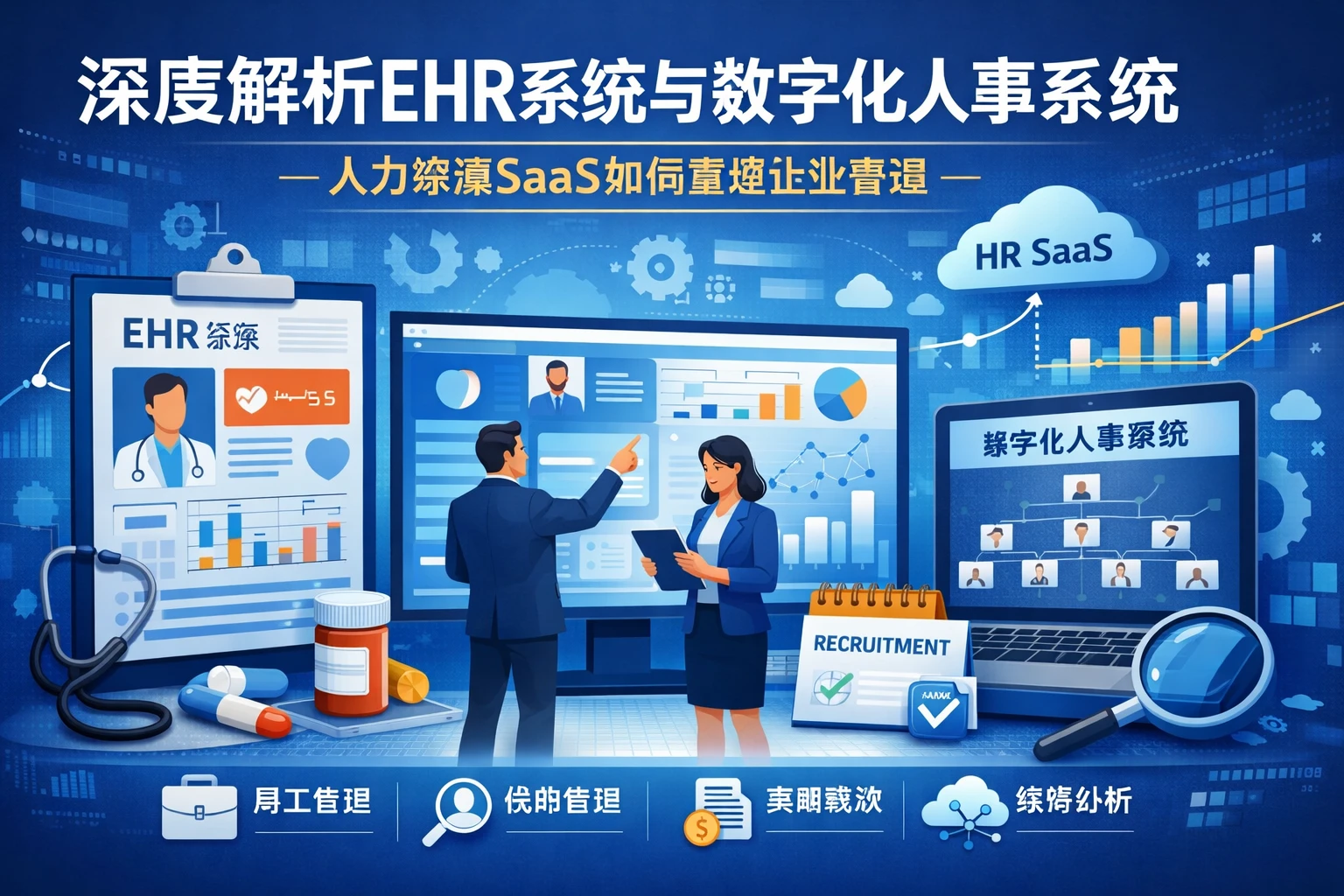 深度解析EHR系统与数字化人事系统：人力资源SaaS如何重塑企业管理