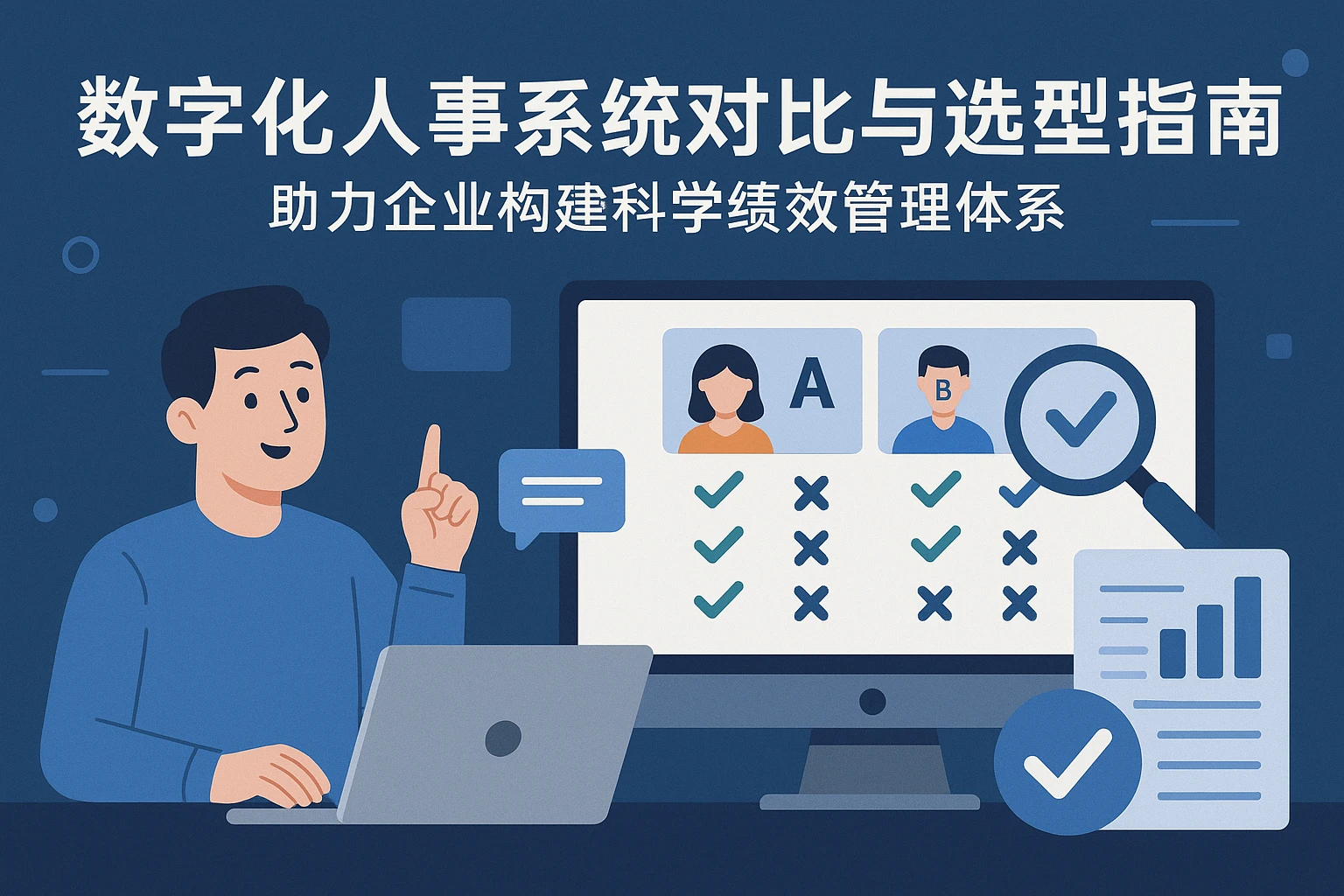 数字化人事系统对比与选型指南：助力企业构建科学绩效管理体系