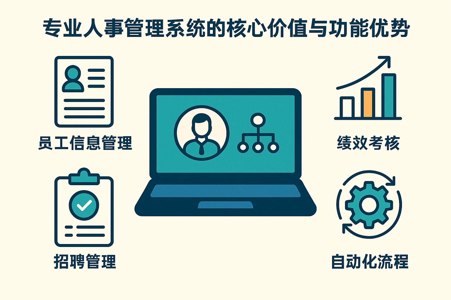 专业人事管理系统的核心价值与功能优势