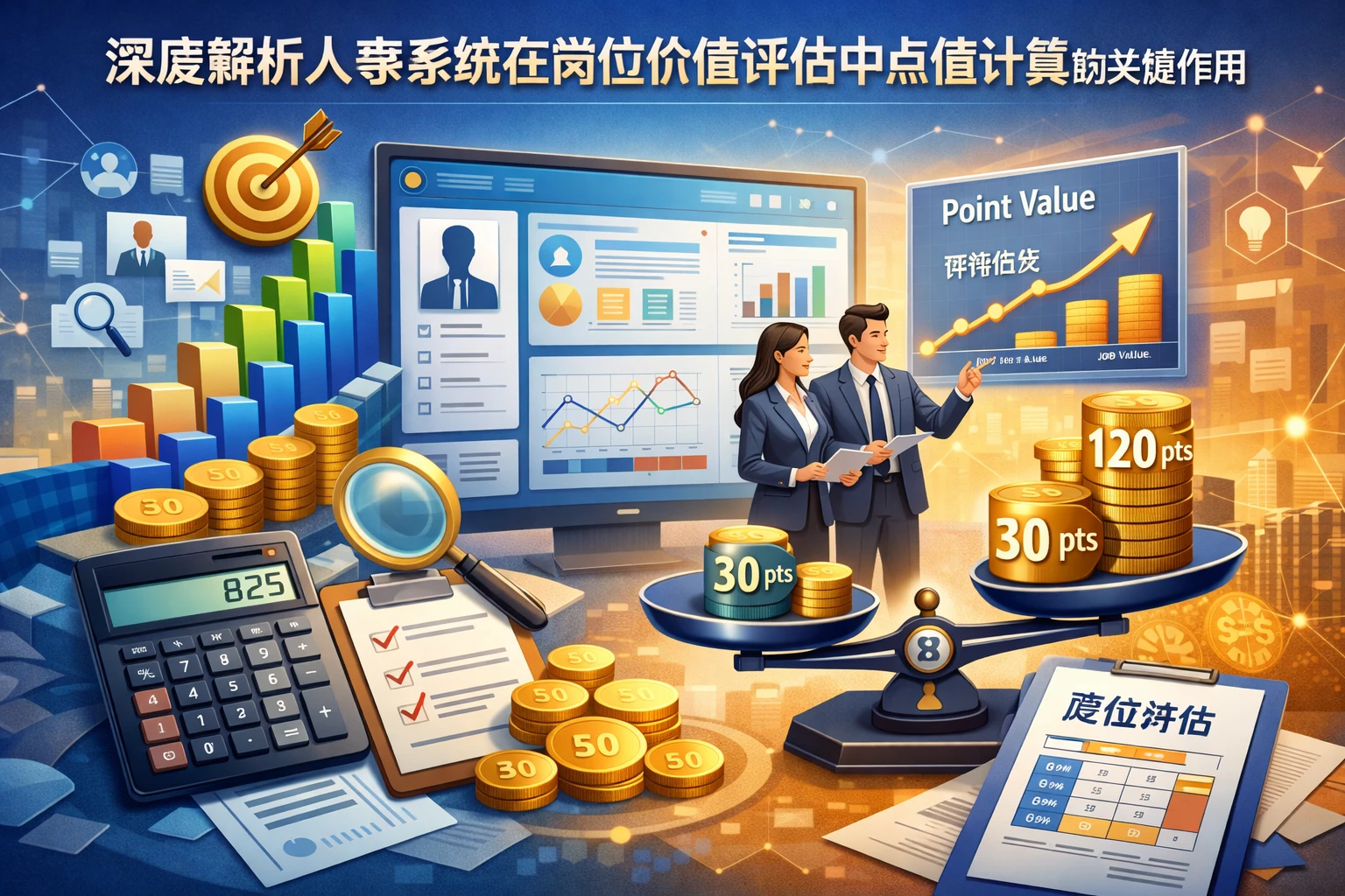 深度解析人事系统在岗位价值评估中点值计算的关键作用