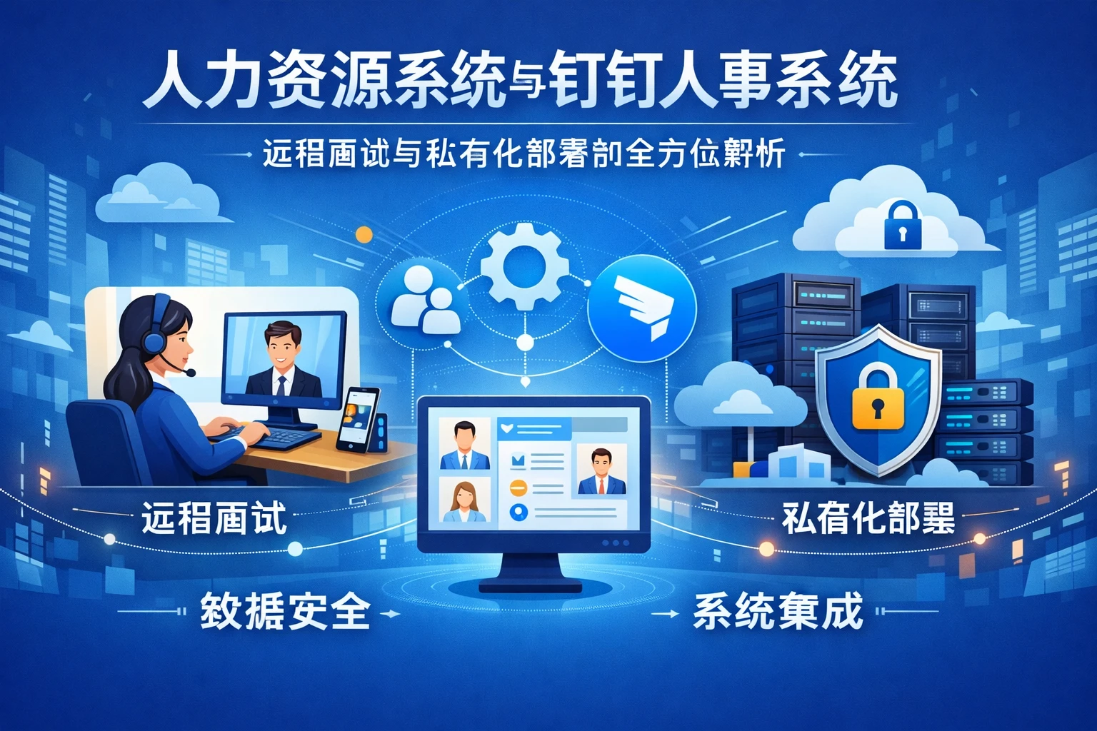人力资源系统与钉钉人事系统：远程面试与私有化部署的全方位解析