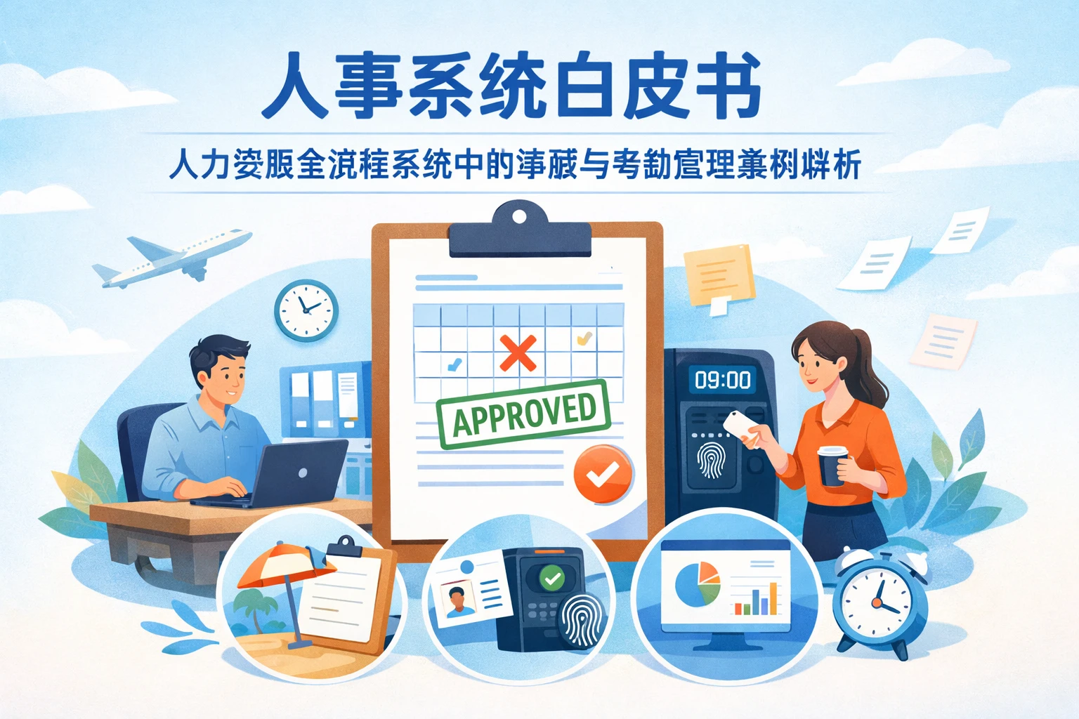 人事系统白皮书:人力资源全流程系统中的请假与考勤管理案例解析