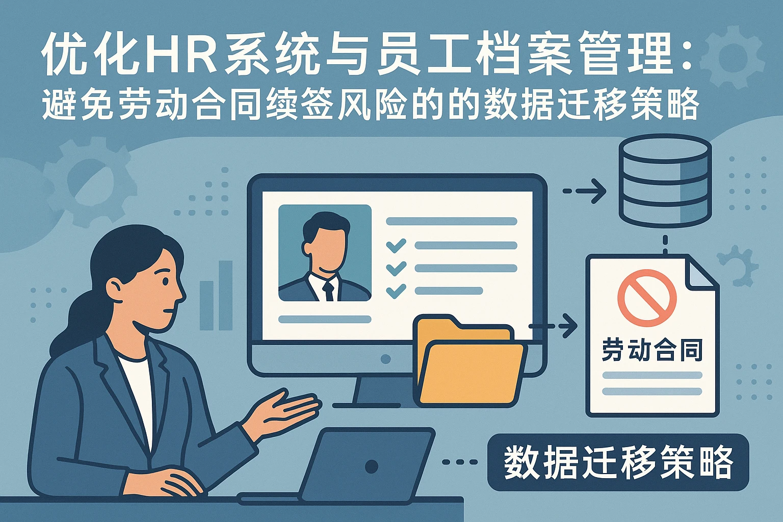 优化HR系统与员工档案管理:避免劳动合同续签风险的数据迁移策略