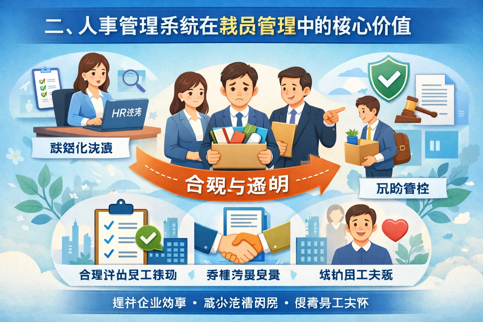 二、人事管理系统在裁员管理中的核心价值