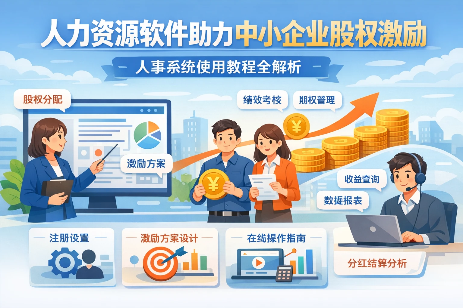 人力资源软件助力中小企业股权激励：人事系统使用教程全解析
