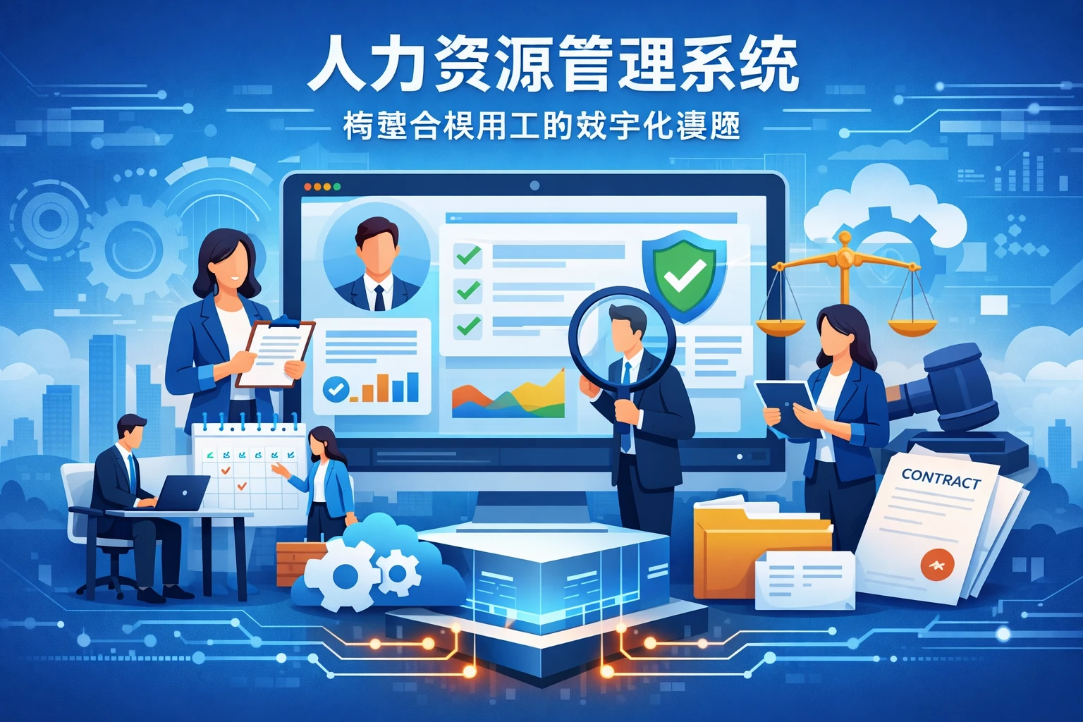 人力资源管理系统:构建合规用工的数字化基座