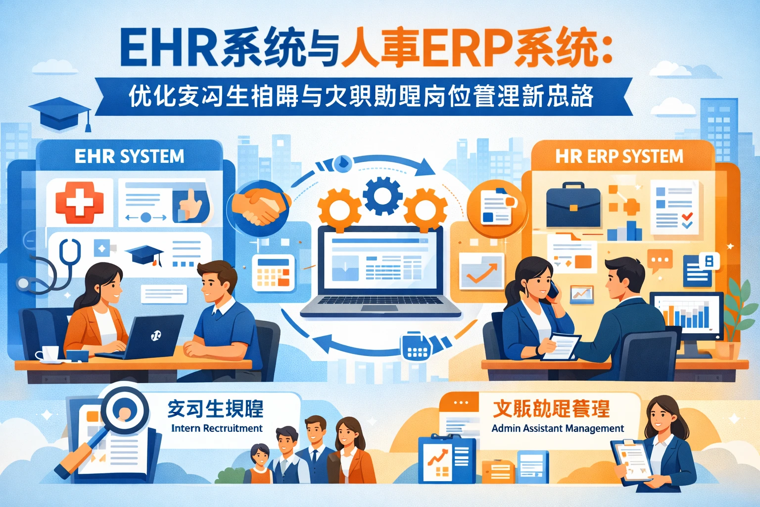 EHR系统与人事ERP系统：优化实习生招聘与文职助理岗位管理新思路