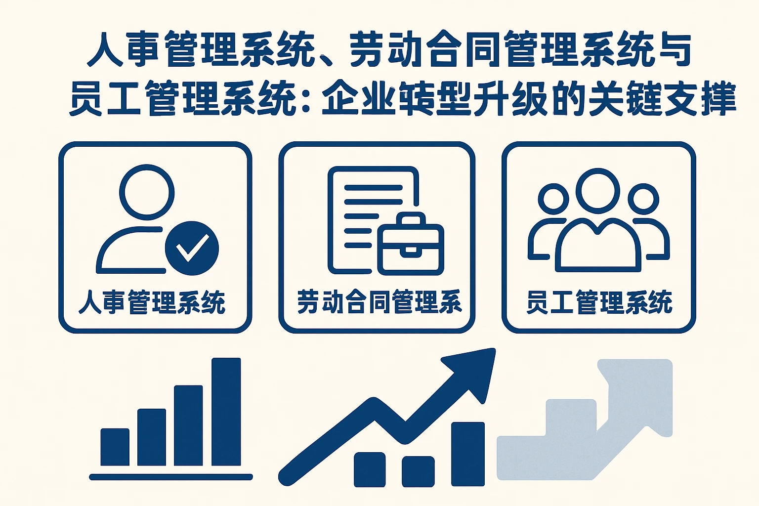 人事管理系统、劳动合同管理系统与员工管理系统：企业转型升级的关键支撑